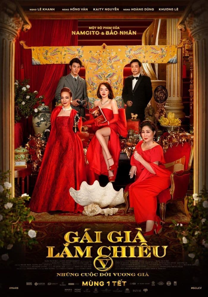 Poster phim Gái già lắm chiêu V – Những cuộc đời vương giả