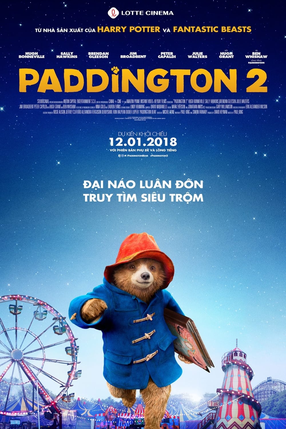 Poster phim Gấu Paddington 2