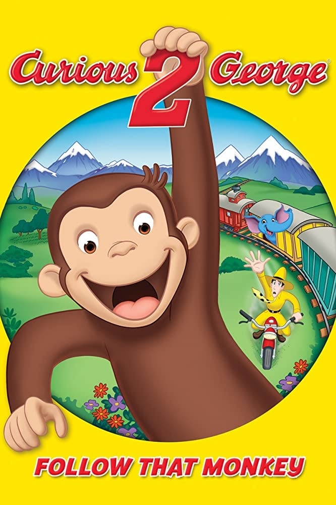 Poster phim George tò mò 2: Đuổi theo chú khỉ đó!