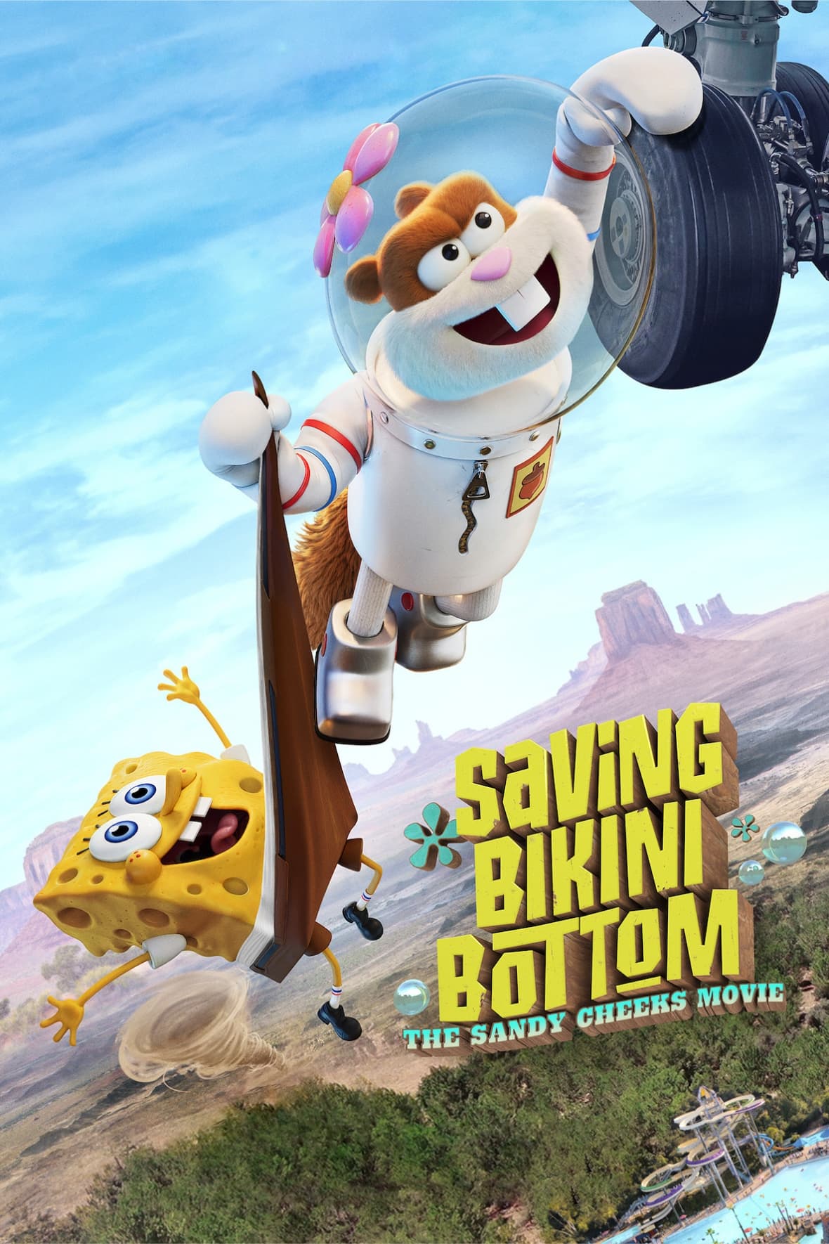 Poster phim Giải cứu Bikini Bottom: Sứ mệnh của Sandy Cheeks