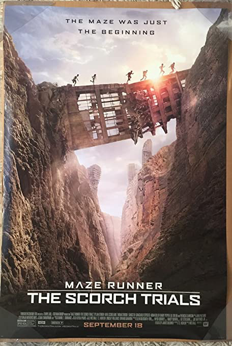 Poster phim Giải Mã Mê Cung: Thử Nghiệm Đất Cháy