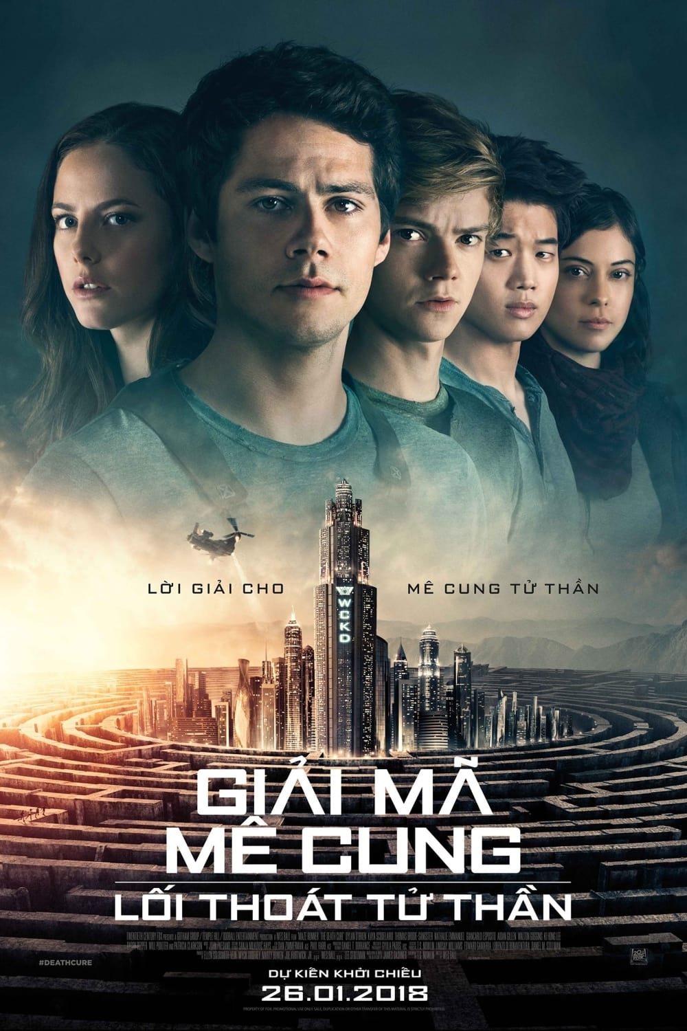 Poster phim Giải Mã Mê Cung: Lối Thoát Tử Thần