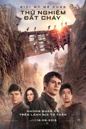 Poster phim Giải Mã Mê Cung: Thử Nghiệm Đất Cháy