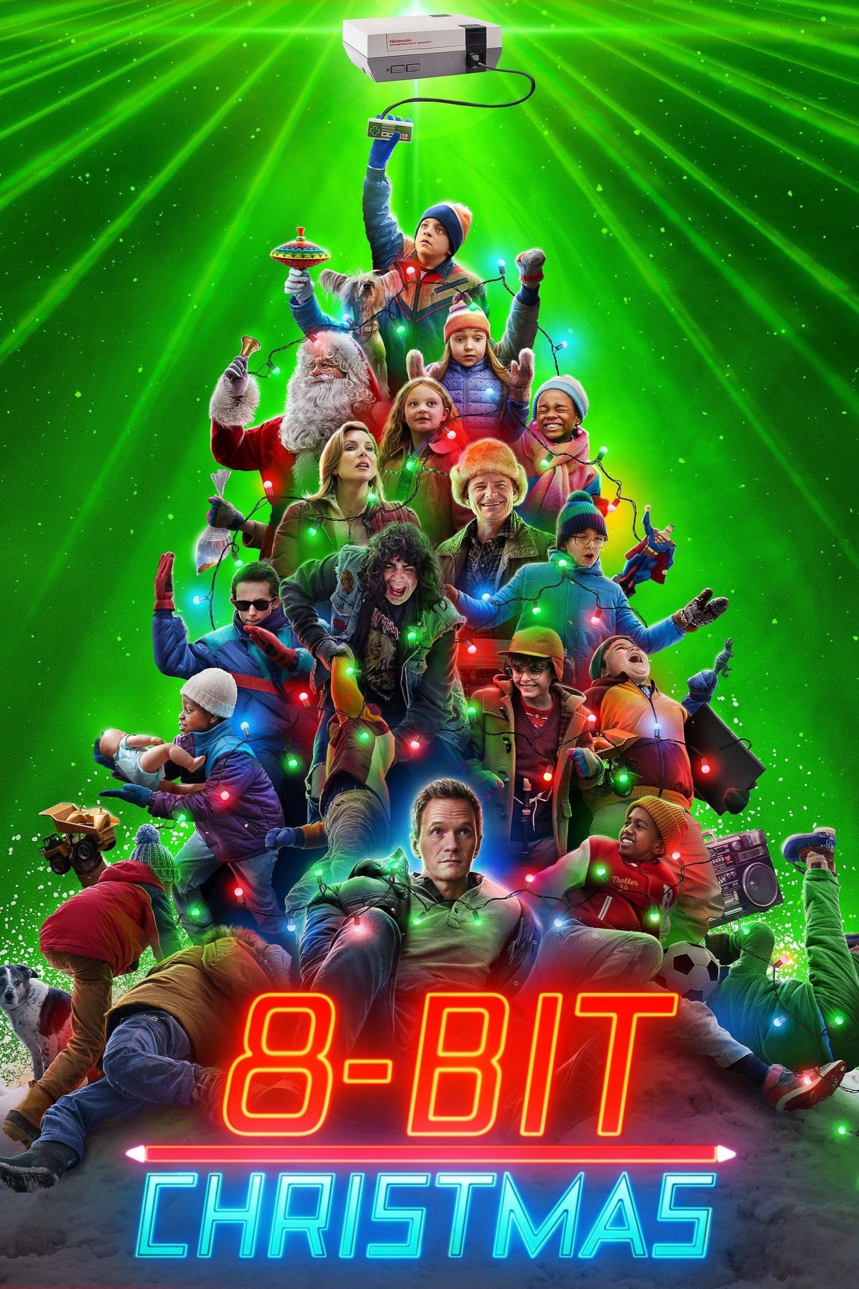 Poster phim 8 Bit Christmas