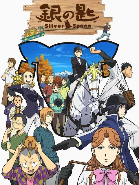 Poster phim Gin no Saji Silver Spoon Mùa 2