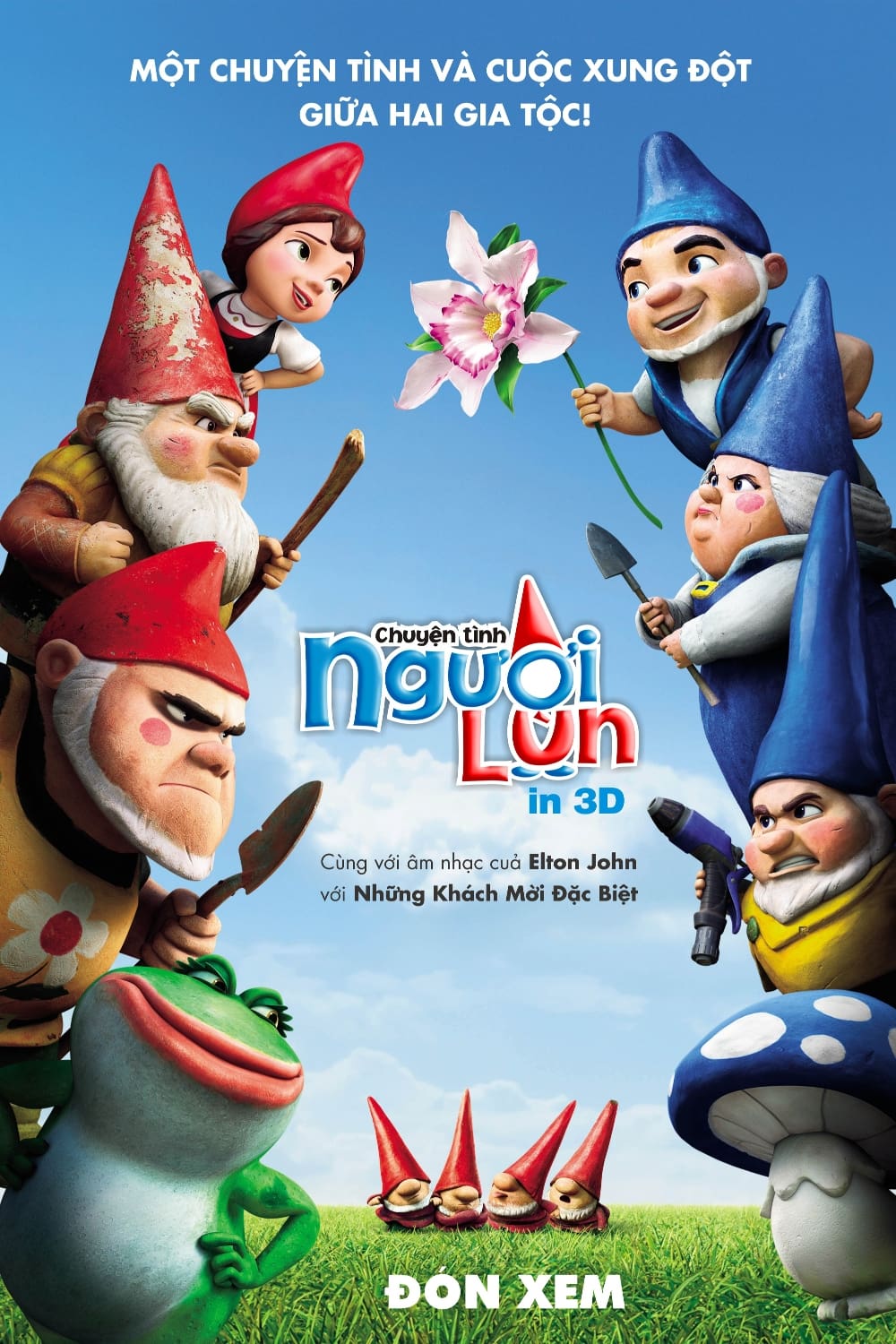Poster phim Gnomeo Và Juliet