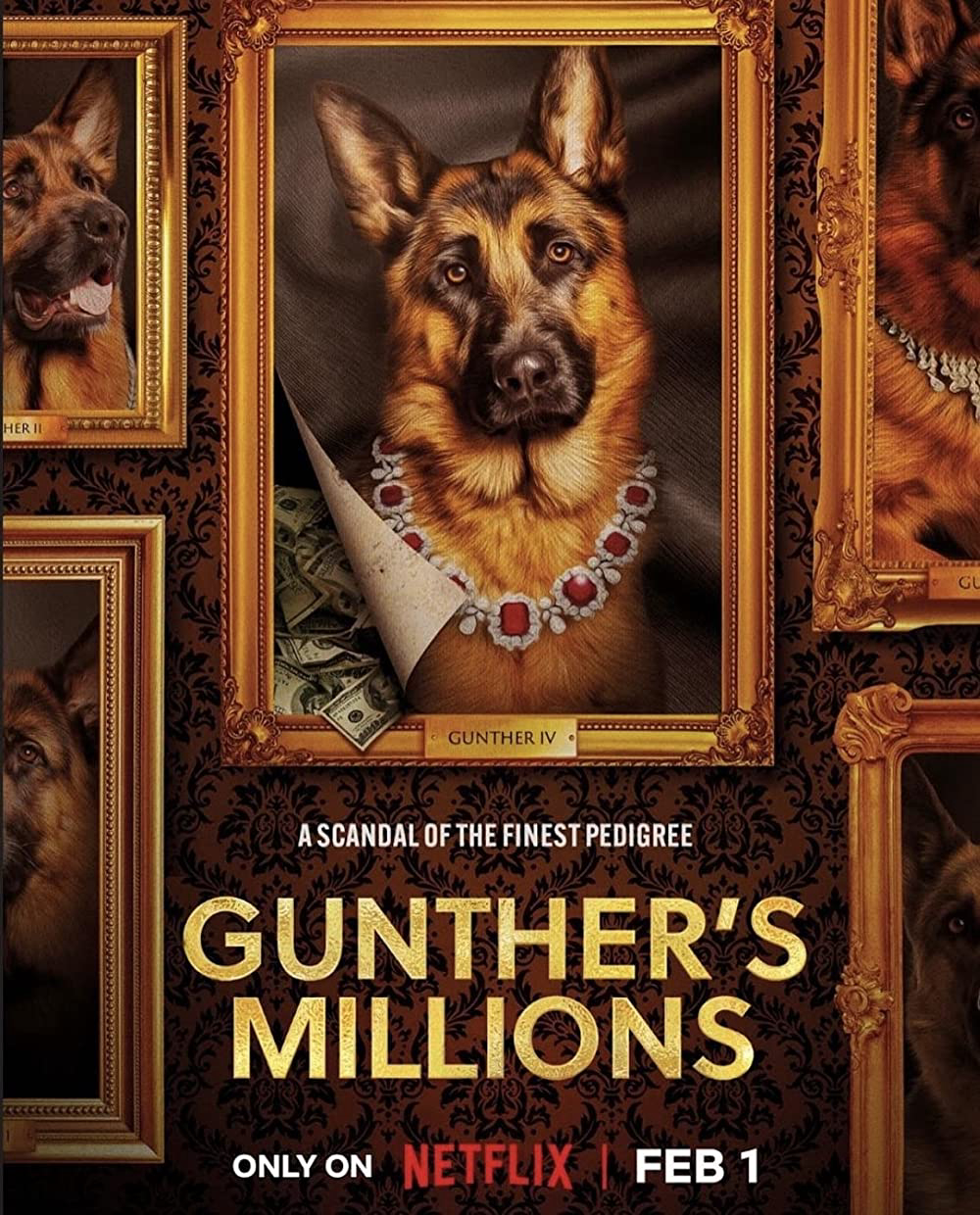 Poster phim Gunther – Chú chó triệu phú