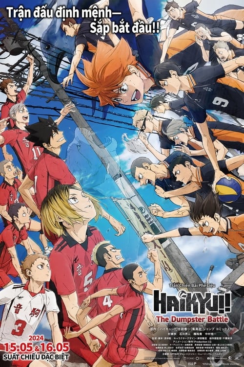 Poster phim Haikyu – Chàng khổng lồ tí hon (Phần 3)