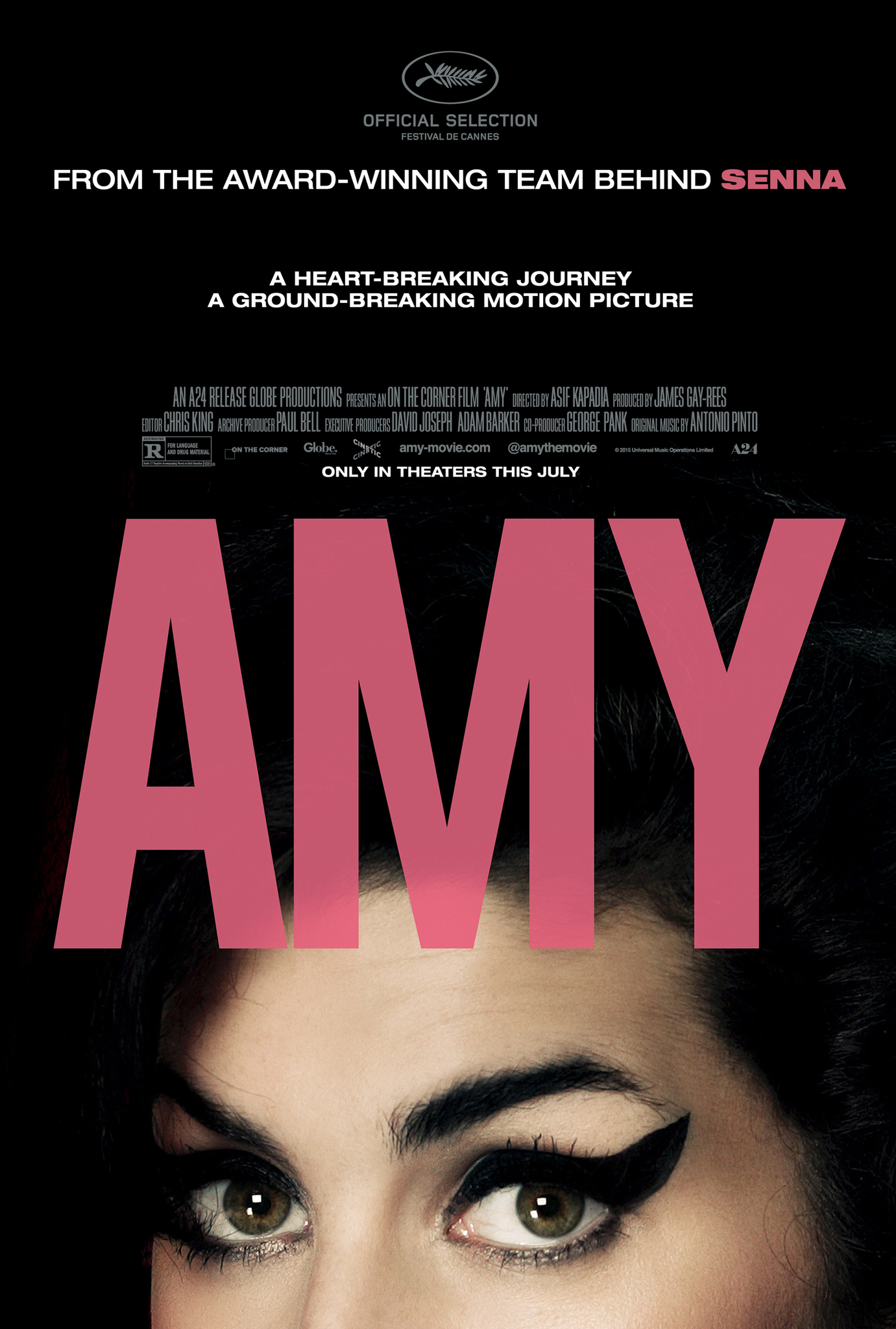 Poster phim Hành Trình Của Amy Winehouse