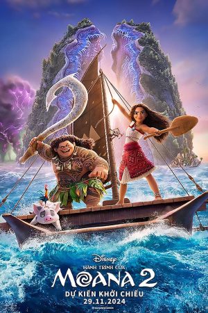 Poster phim Hành Trình Của Moana 2