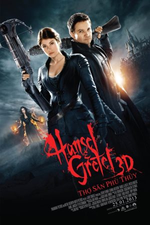 Poster phim Hansel & Gretel: Thợ Săn Phù Thủy