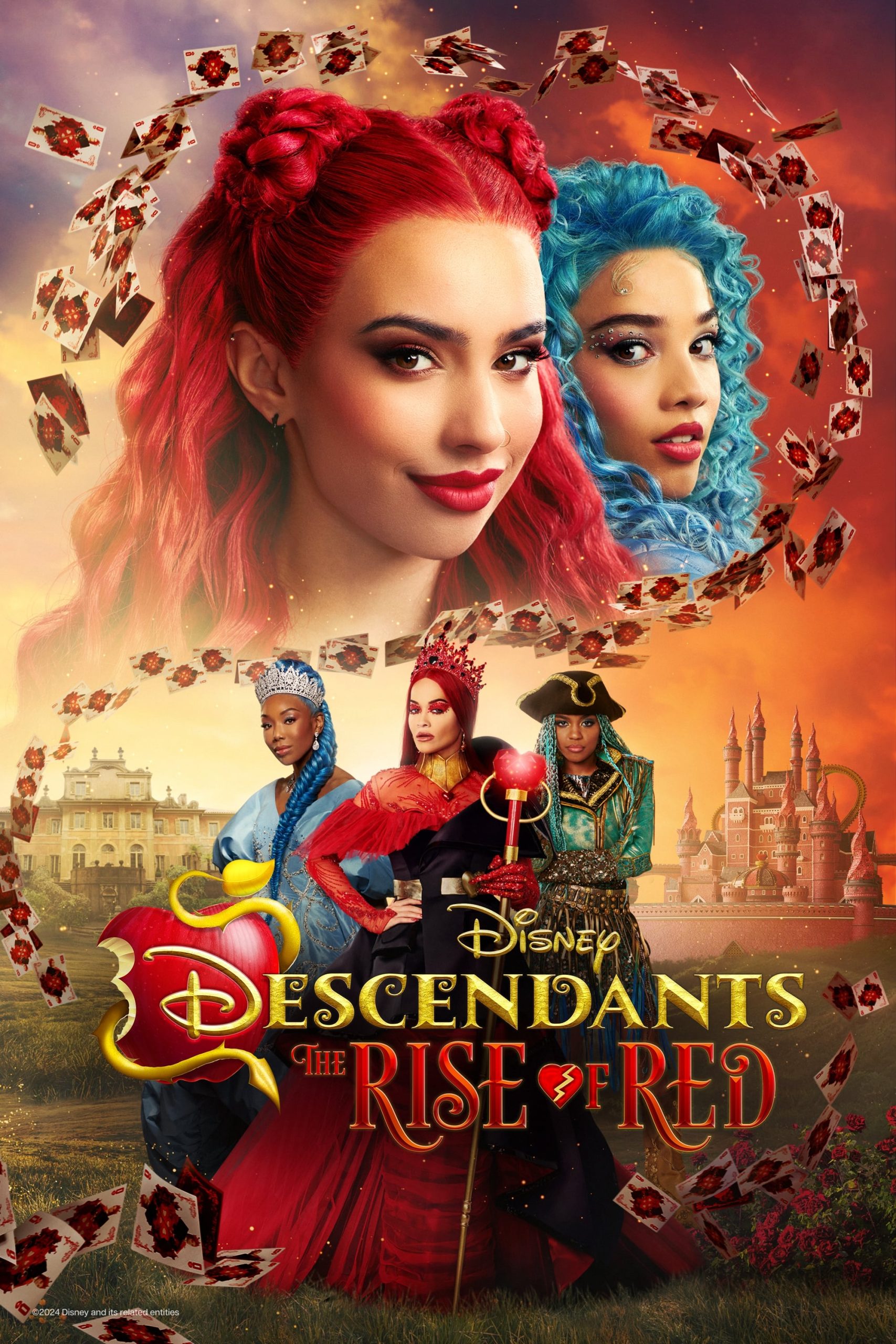 Poster phim Hậu Duệ: Sự Trỗi Dậy của Red
