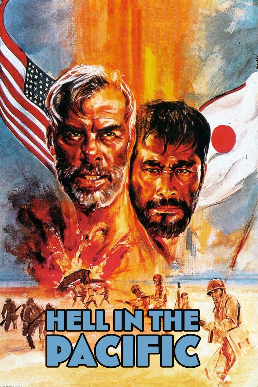 Poster phim Hell in the Pacific