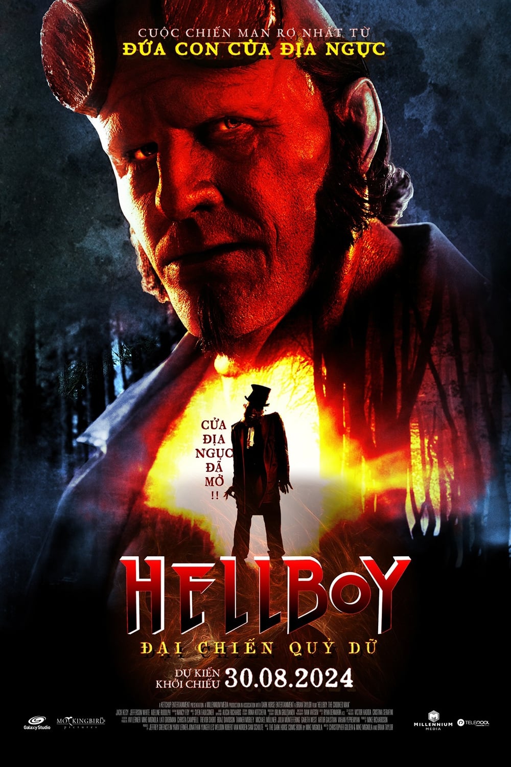Poster phim Hellboy: Đại Chiến Quỷ Dữ
