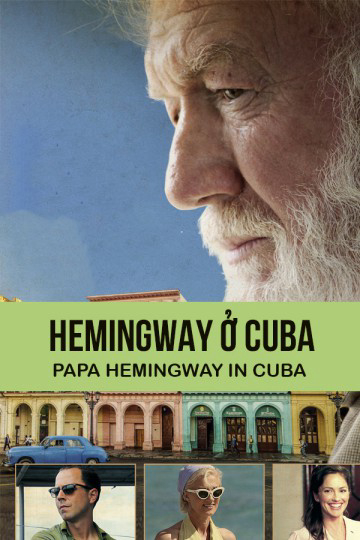 Poster phim Hemingway ở Cuba