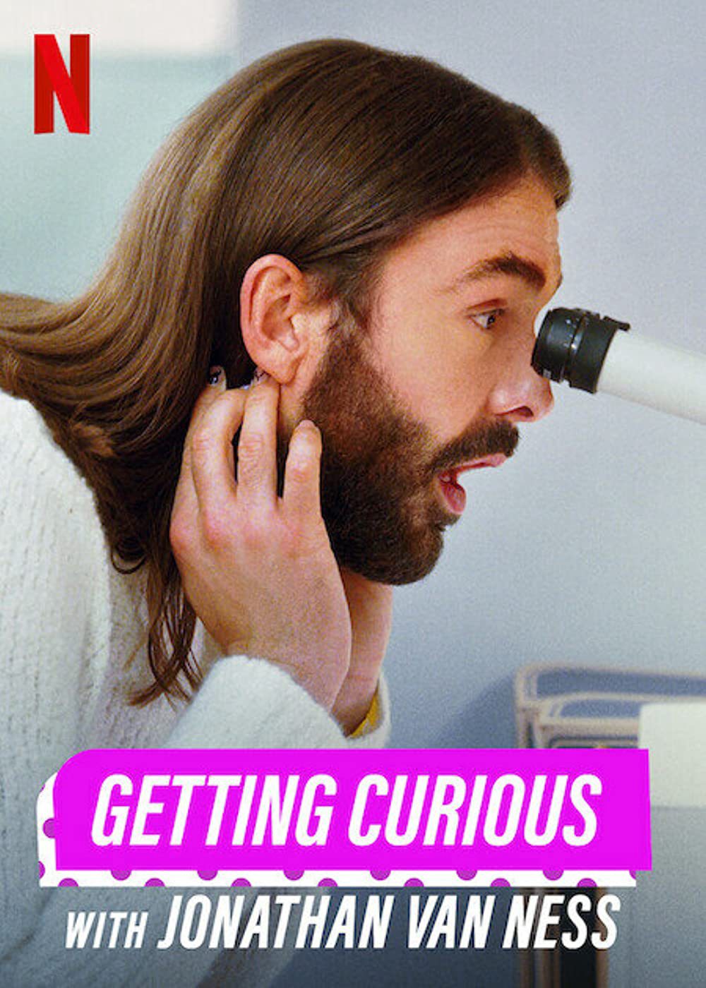 Poster phim Hiếu kỳ cùng Jonathan Van Ness
