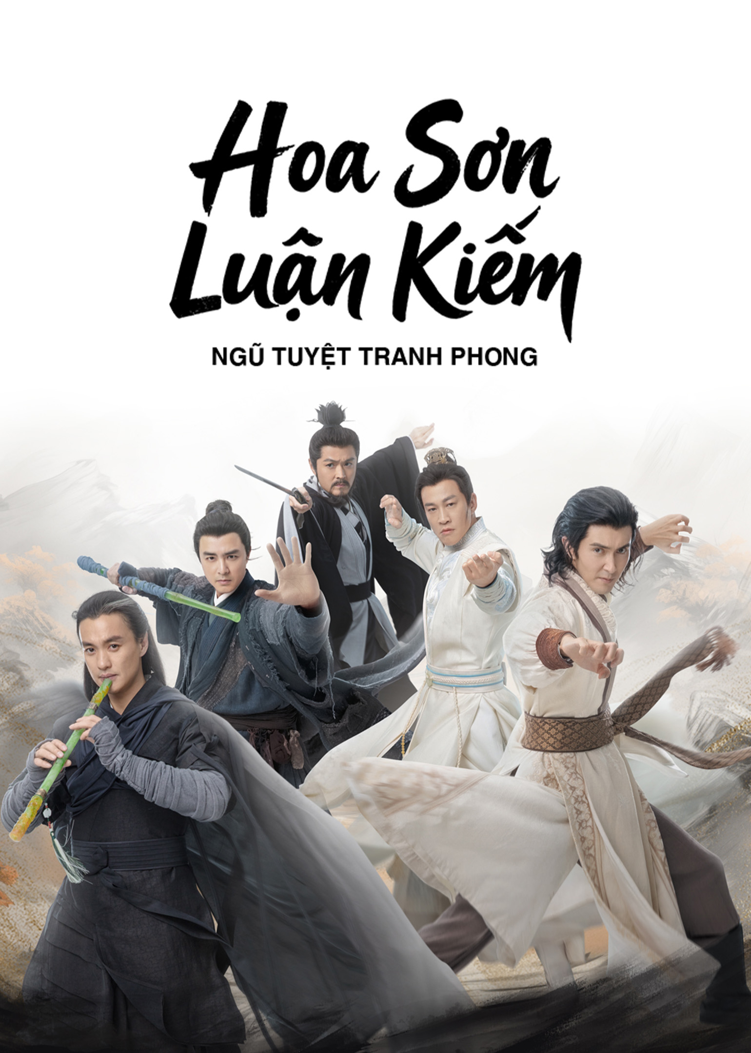Poster phim Hoa Sơn Luận Kiếm – Ngũ Tuyệt Tranh Phong
