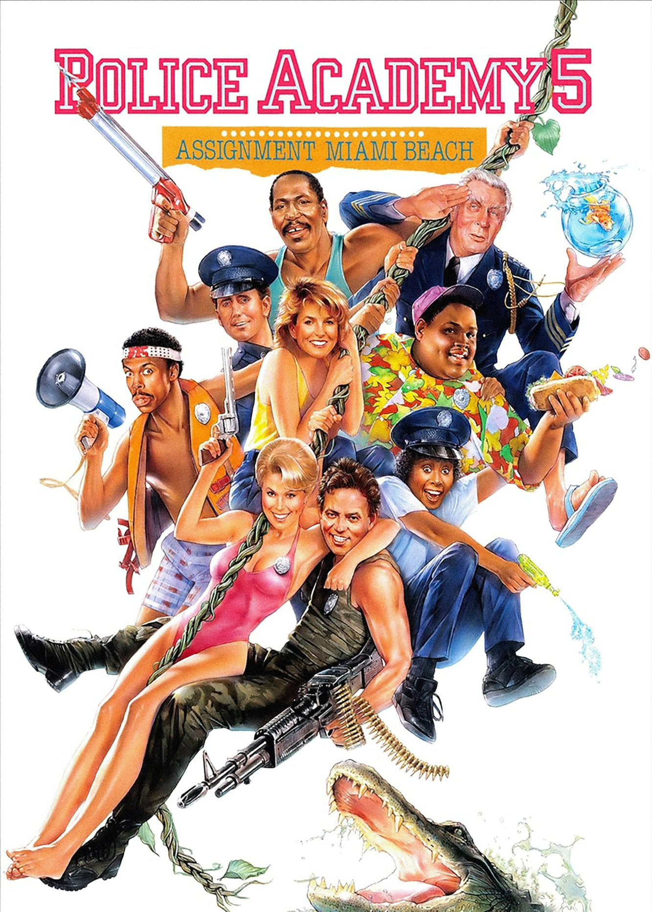Poster phim Police Academy 5: Assignment: Miami Beach