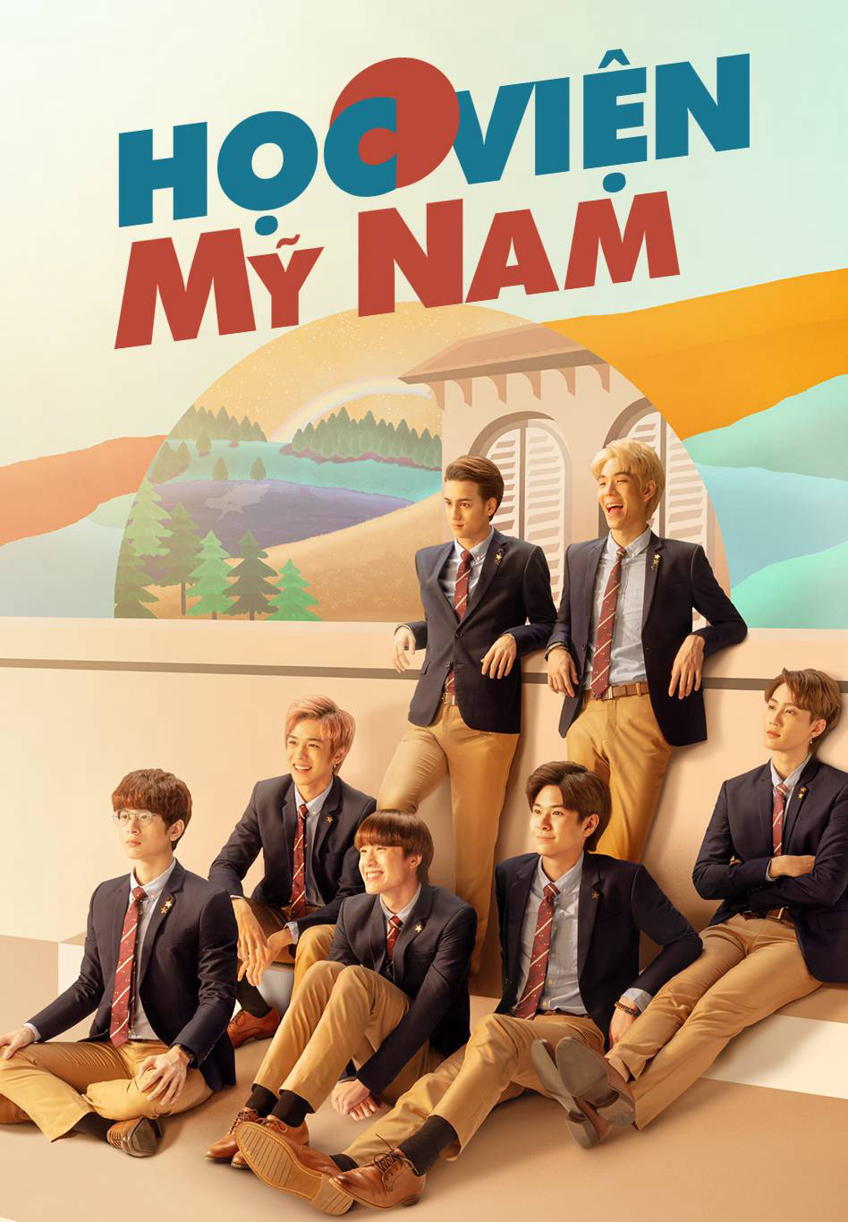 Poster phim Học Viện Mỹ Nam