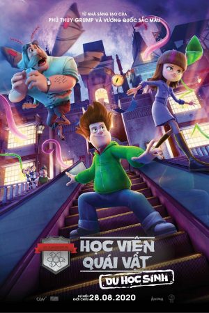 Poster phim Học Viện Quái Vật: Du Học Sinh