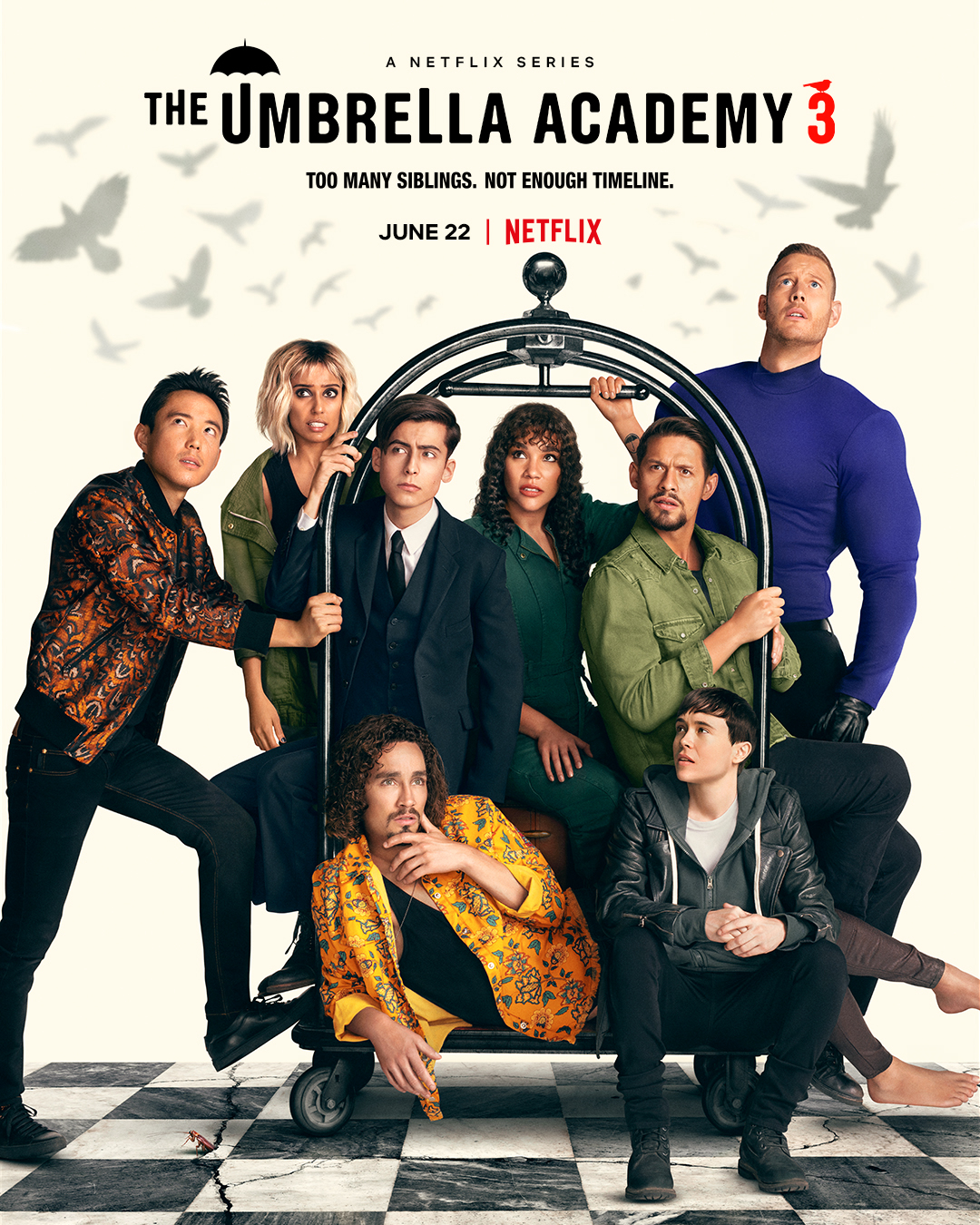 Poster phim Học Viện Umbrella (Phần 3)