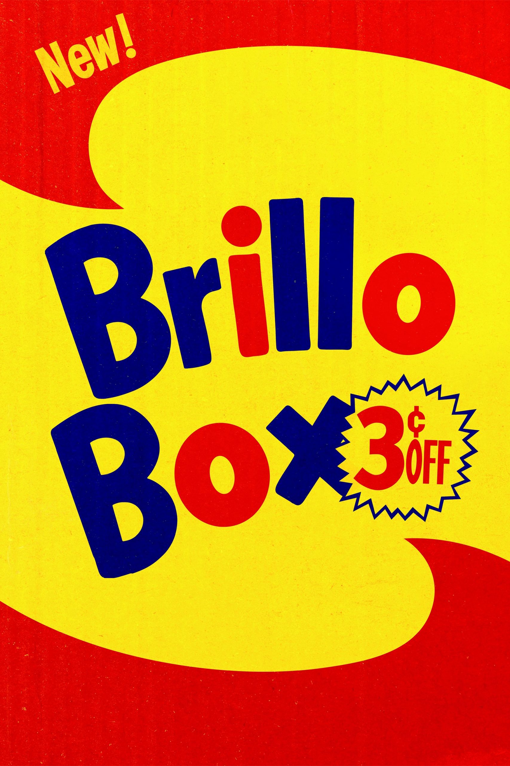 Poster phim Hộp Brillo Giảm Giá 3 Xu