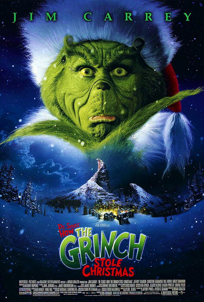 Poster phim Grinch đã đánh cắp Giáng Sinh như thế nào
