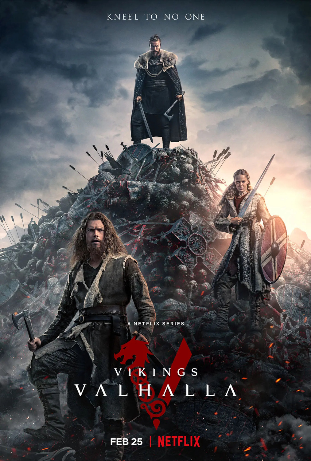 Poster phim Huyền Thoại Vikings: Valhalla (Phần 1)