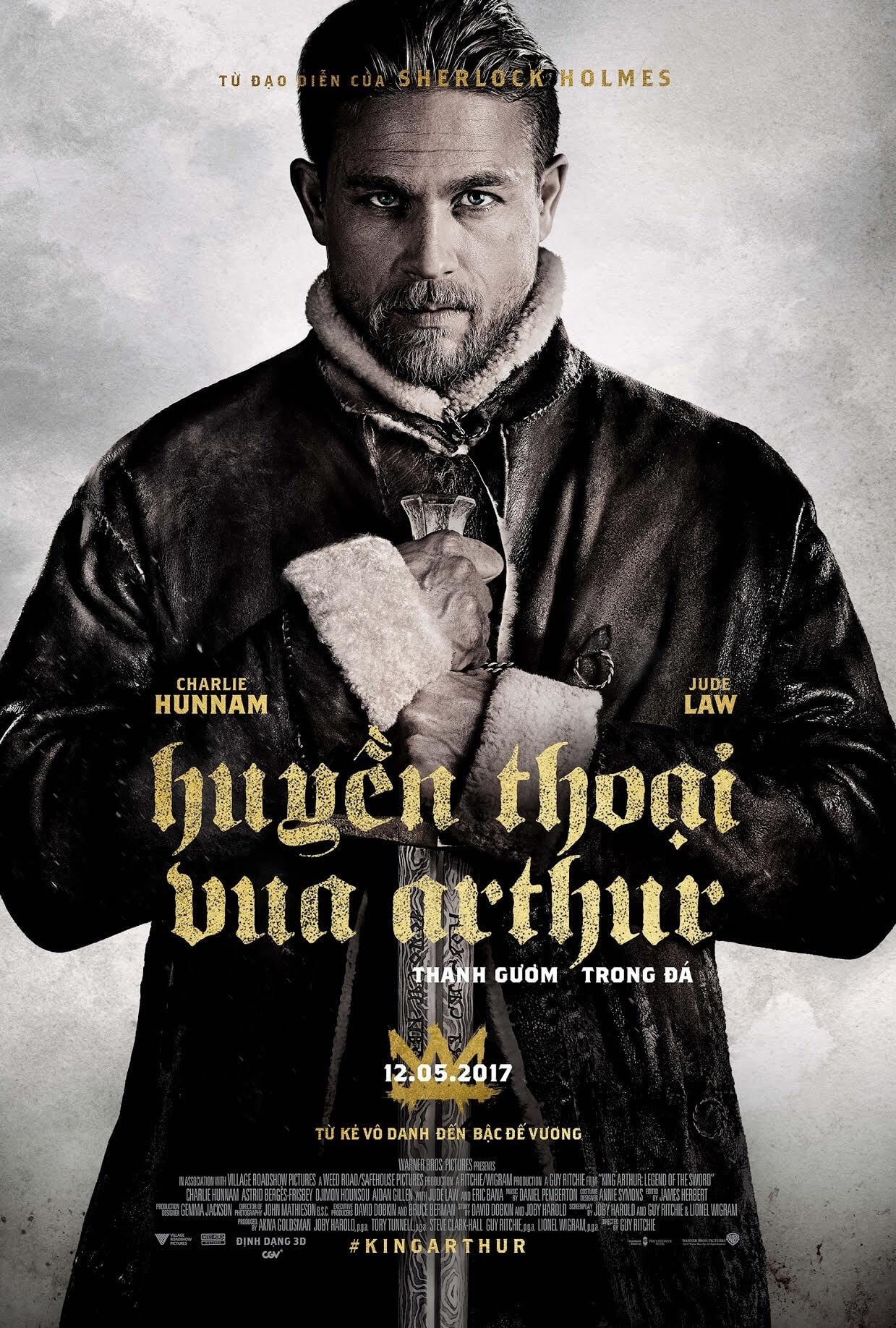 Poster phim Huyền Thoại Vua Arthur: Thanh Gươm Trong Đá