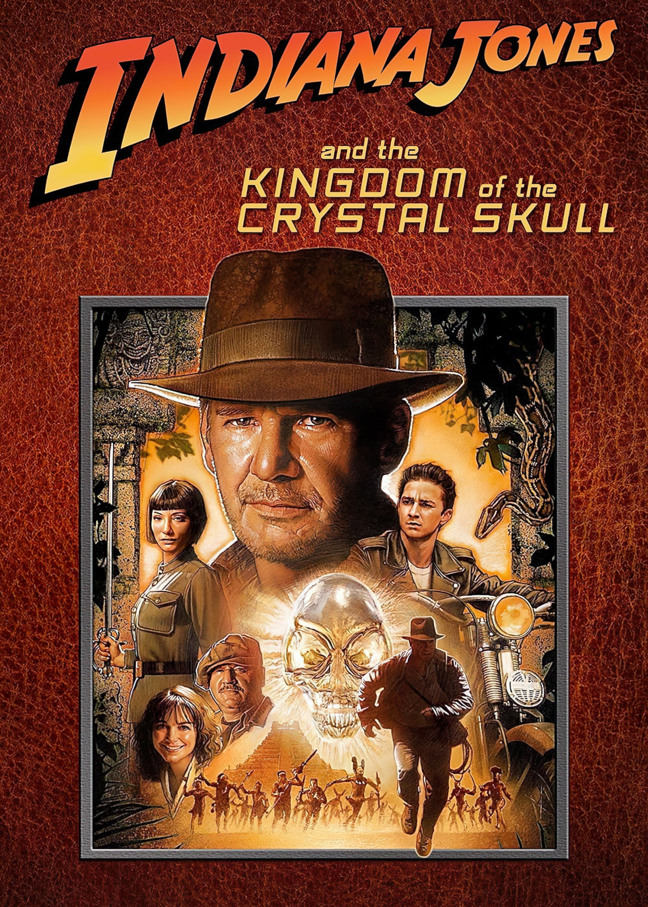 Poster phim Indiana Jones và vuong quôc so nguoi