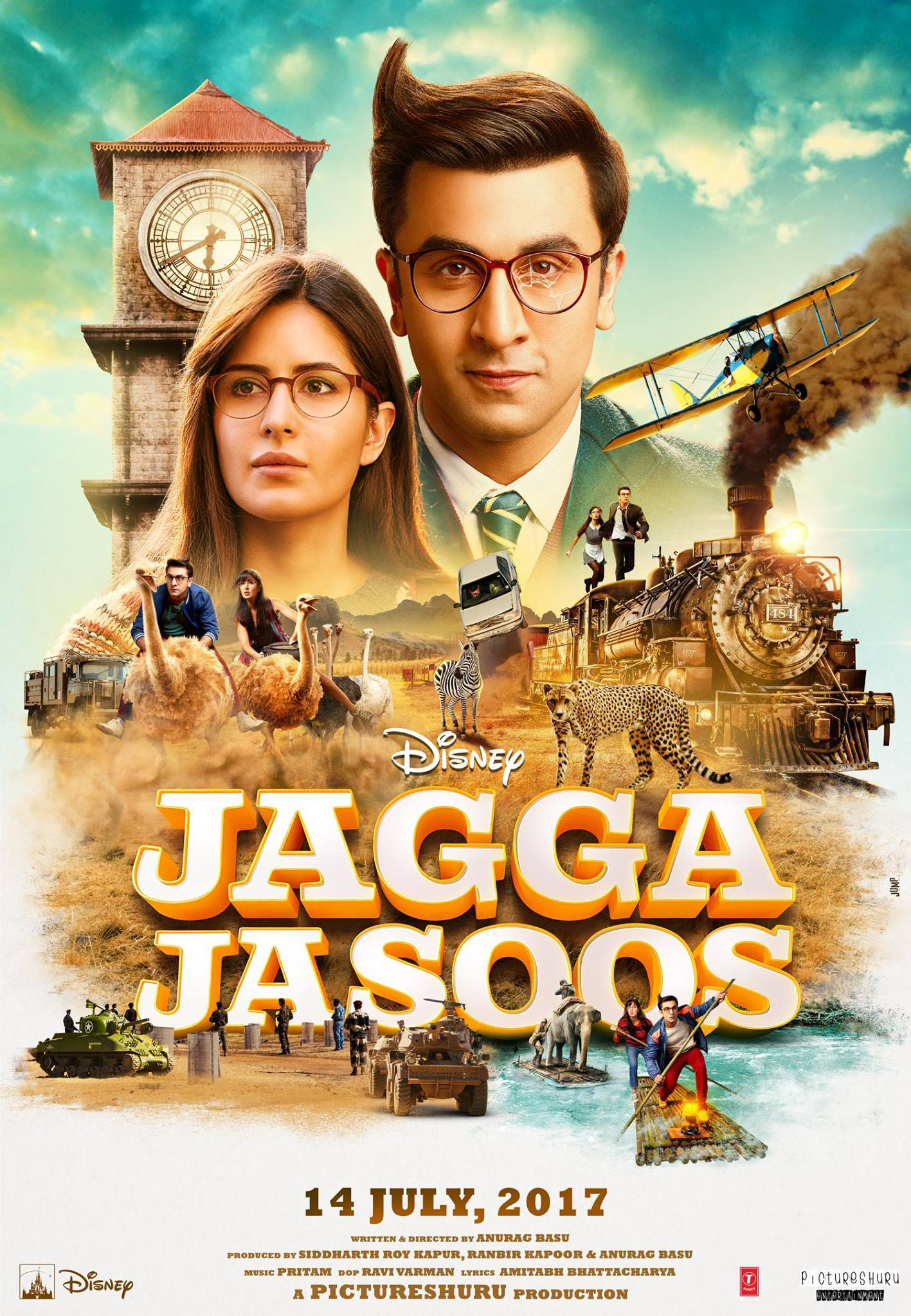 Poster phim Jagga Jasoos: Hành Trình Định Mệnh