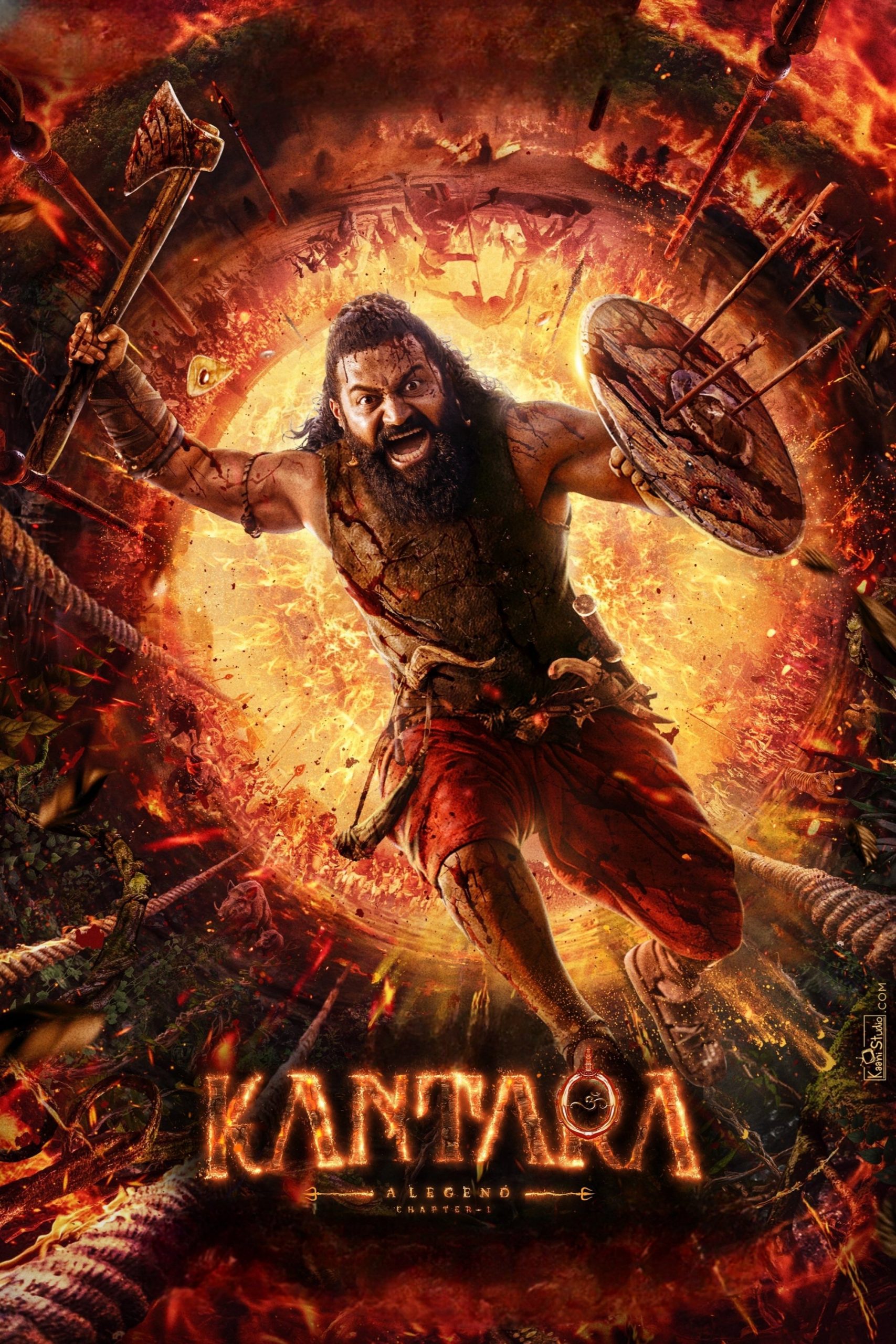 Poster phim Kantara – Huyền Thoại: Chương 1