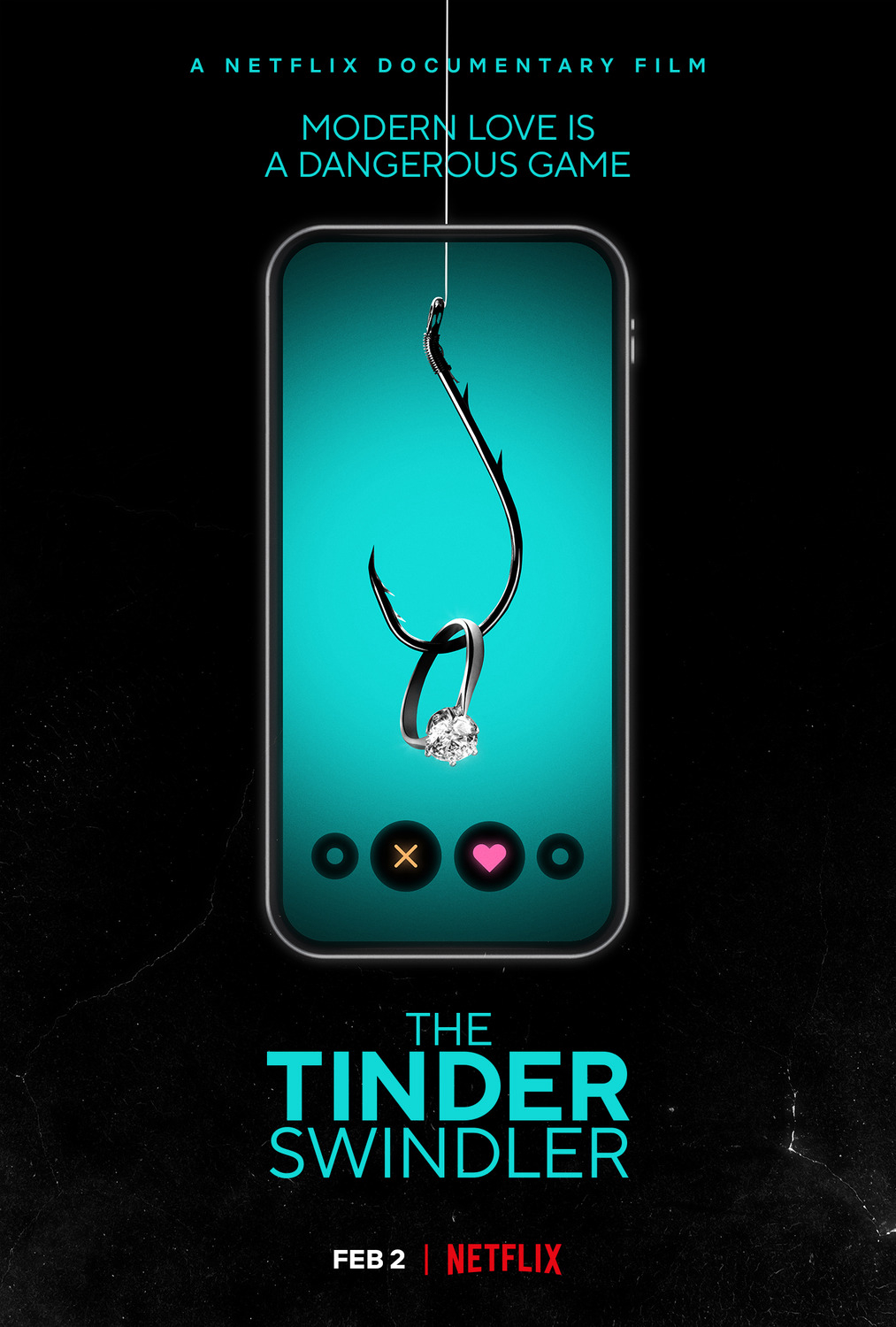 Poster phim Kẻ lừa đảo trên Tinder