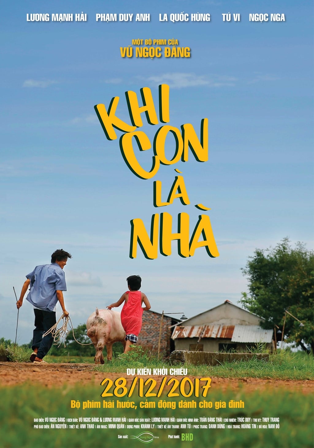 Poster phim Khi con là nhà