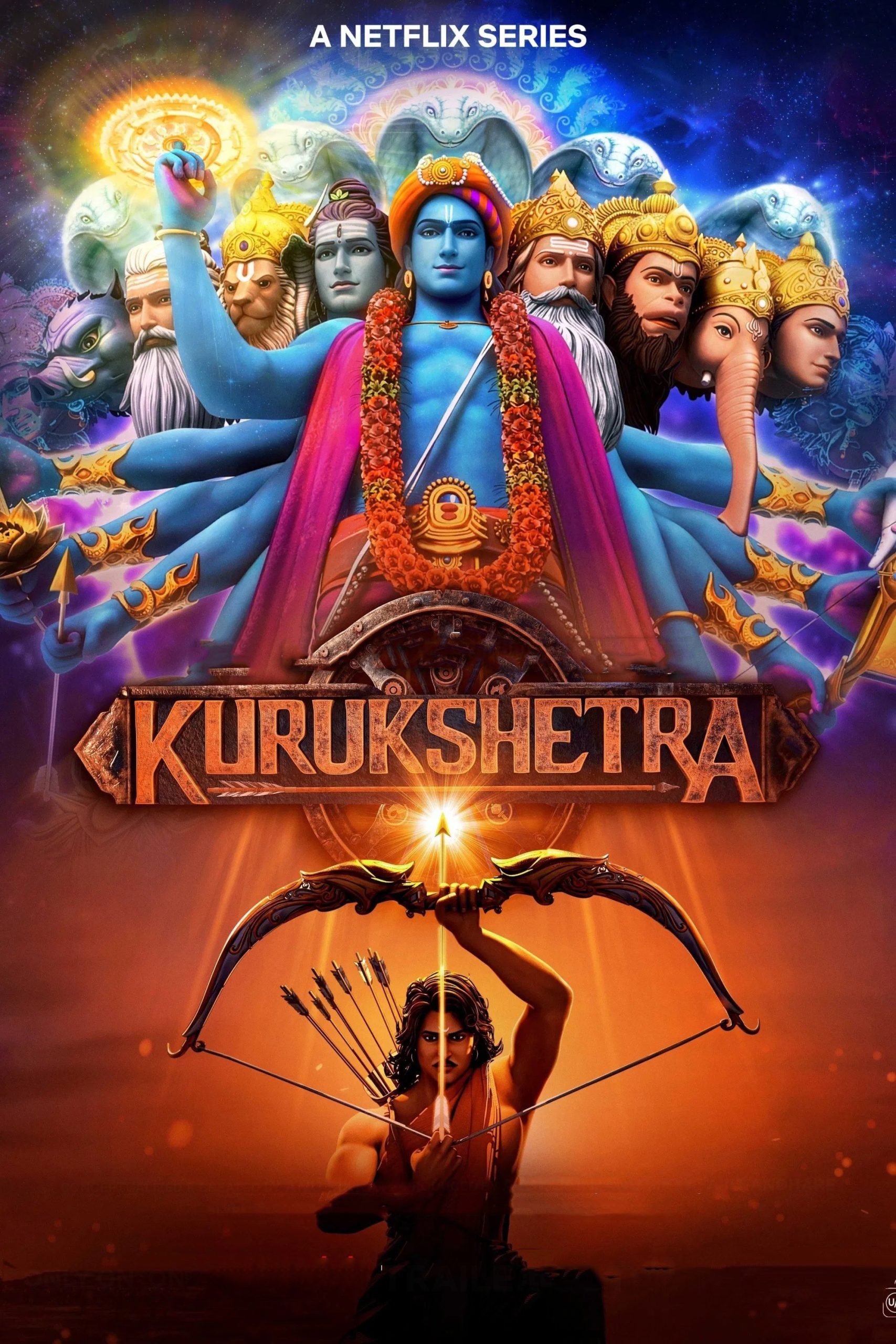 Poster phim Kurukshetra: Đại Chiến Mahabharata