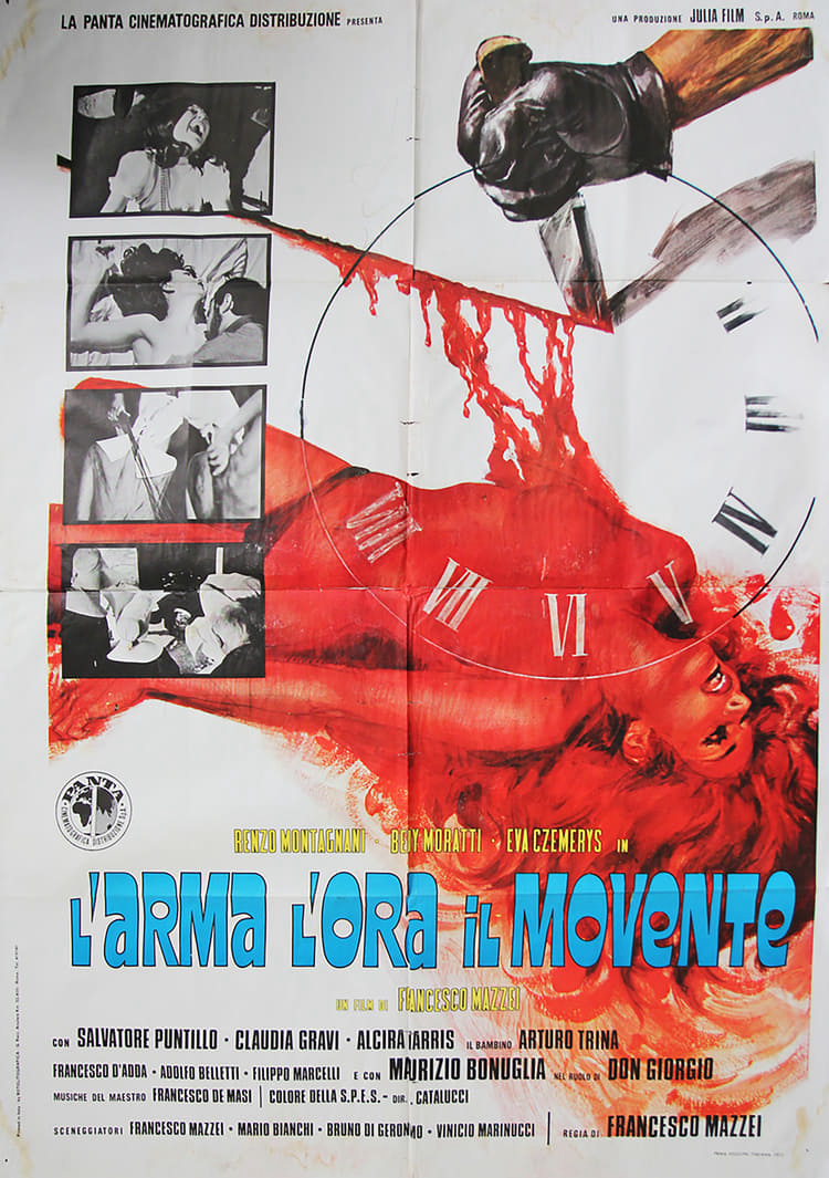 Poster phim L’arma, l’ora, il movente