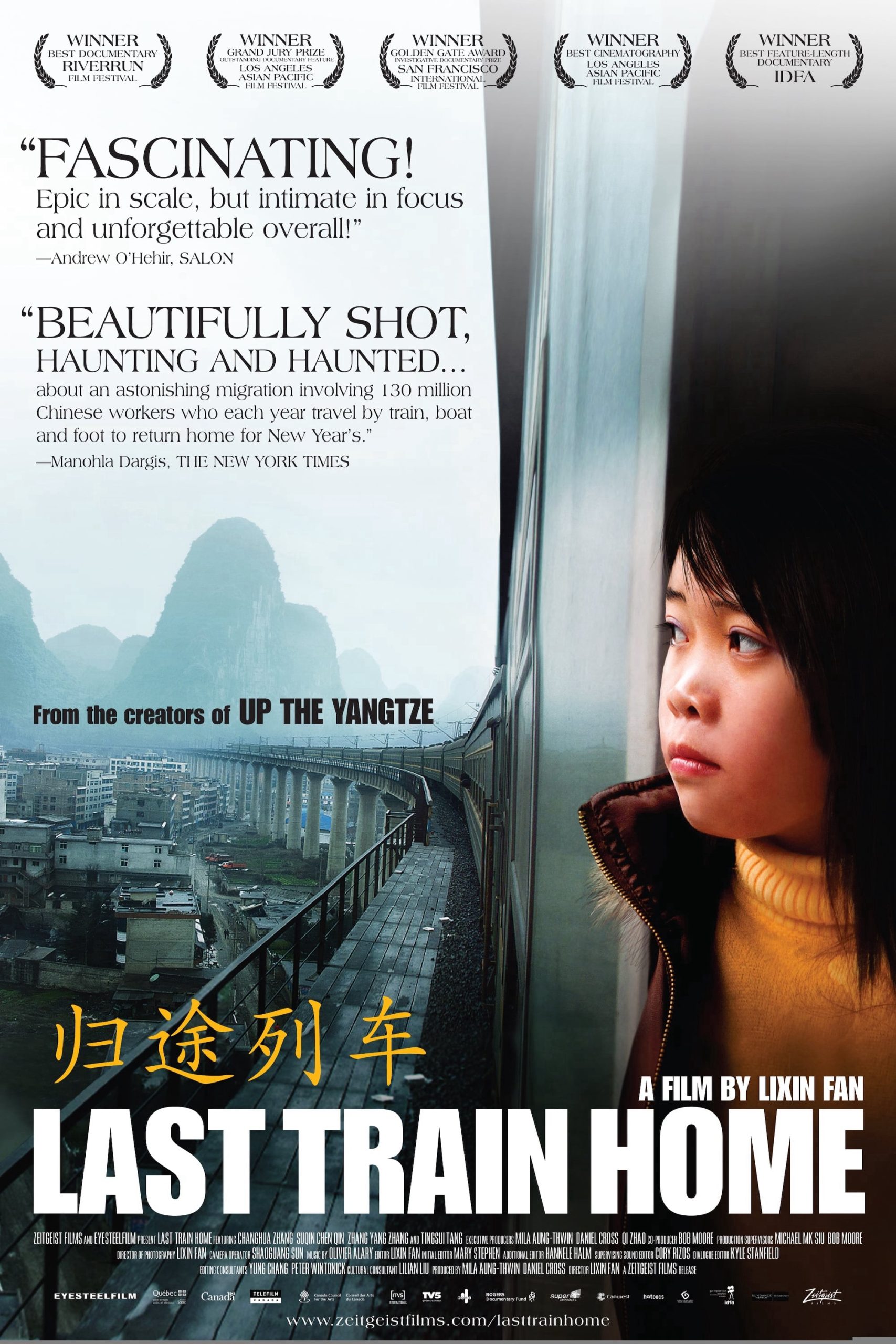 Poster phim Last Train Home