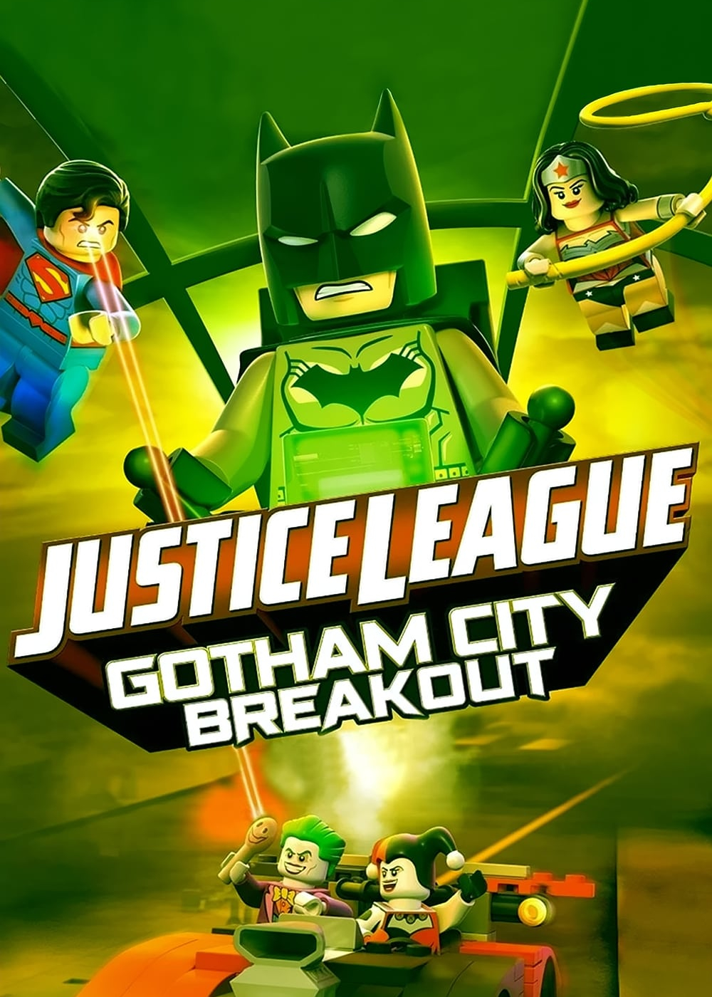 Poster phim Lego DC Comics Superheroes: Justice League – Gotham City Breakout