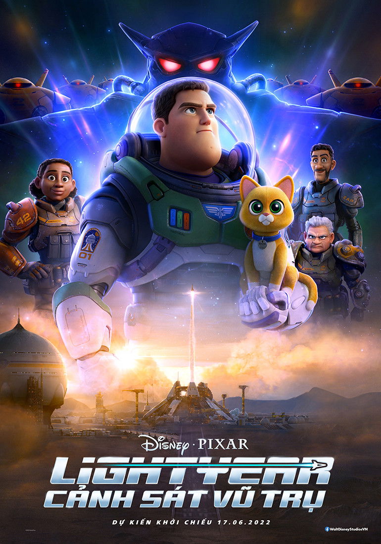 Poster phim Lightyear: Cảnh sát vũ trụ