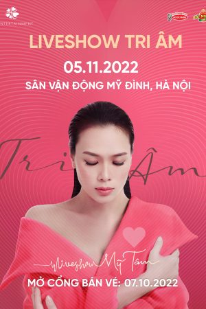 Poster phim Liveshow Tri Âm – Mỹ Tâm