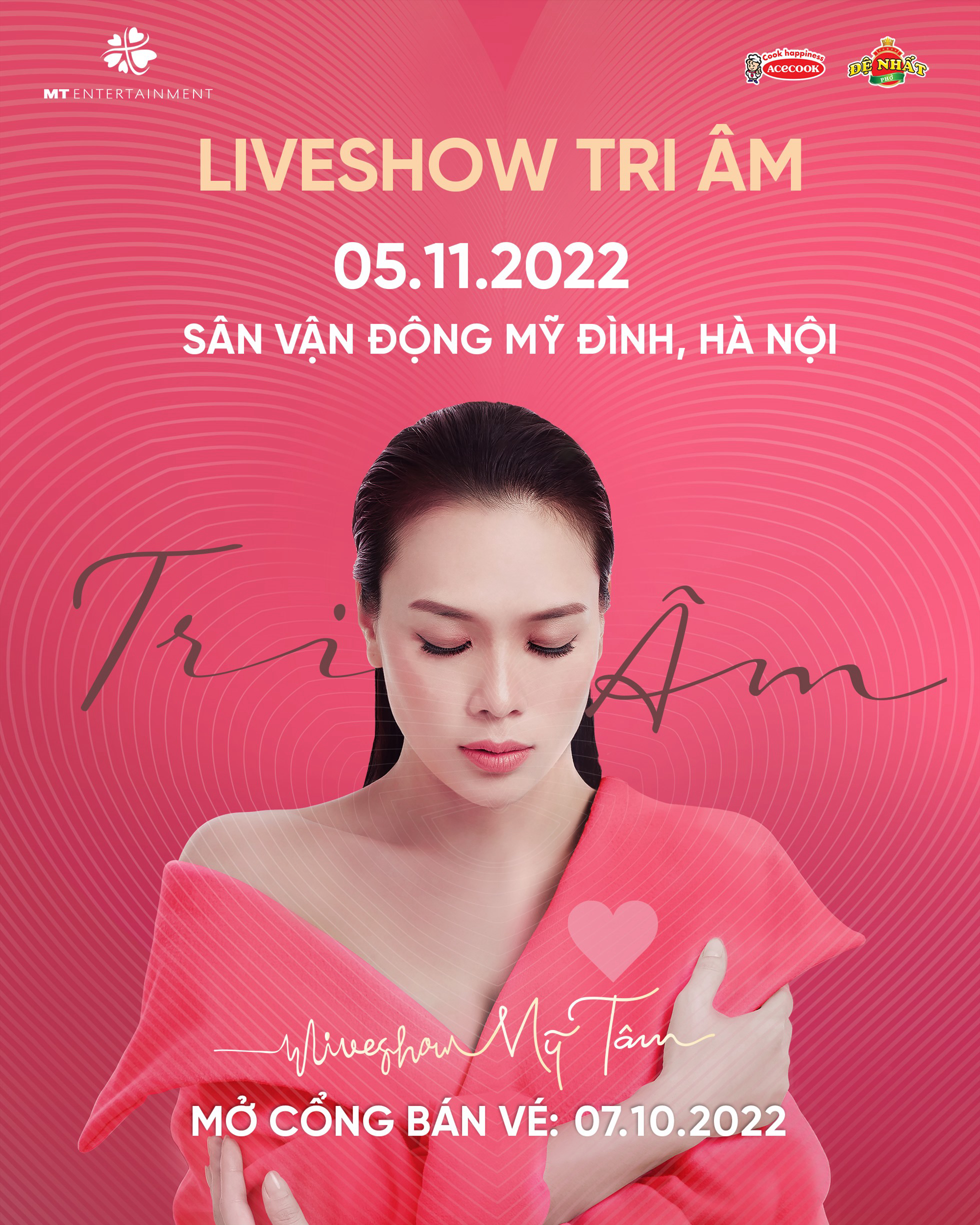 Poster phim Liveshow Tri Âm – Mỹ Tâm