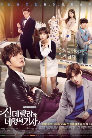 Poster phim Lọ Lem và bốn chàng hiệp sĩ