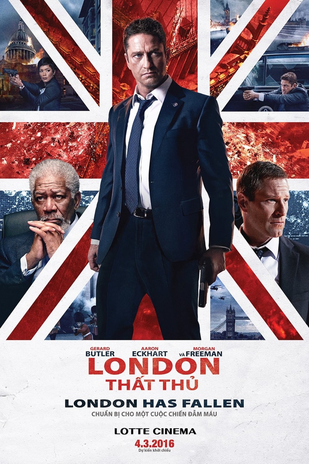 Poster phim Luân Đôn Thất Thủ