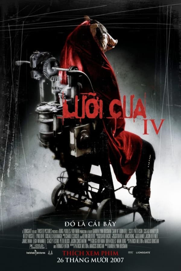 Poster phim Lưỡi cưa IV