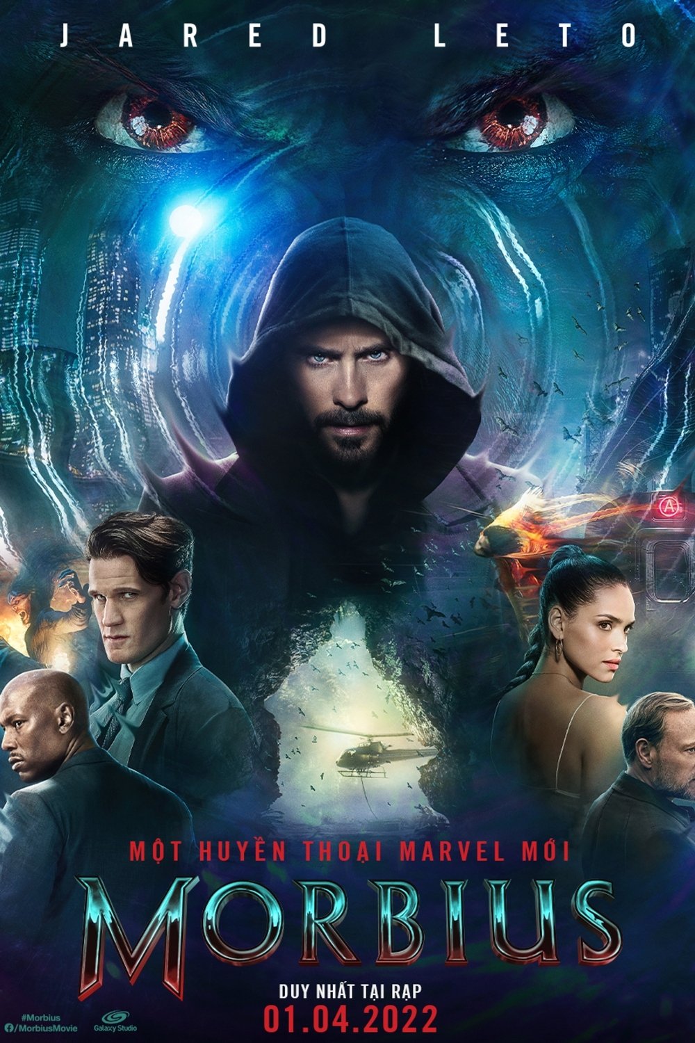 Poster phim Ma Cà Rồng Morbius