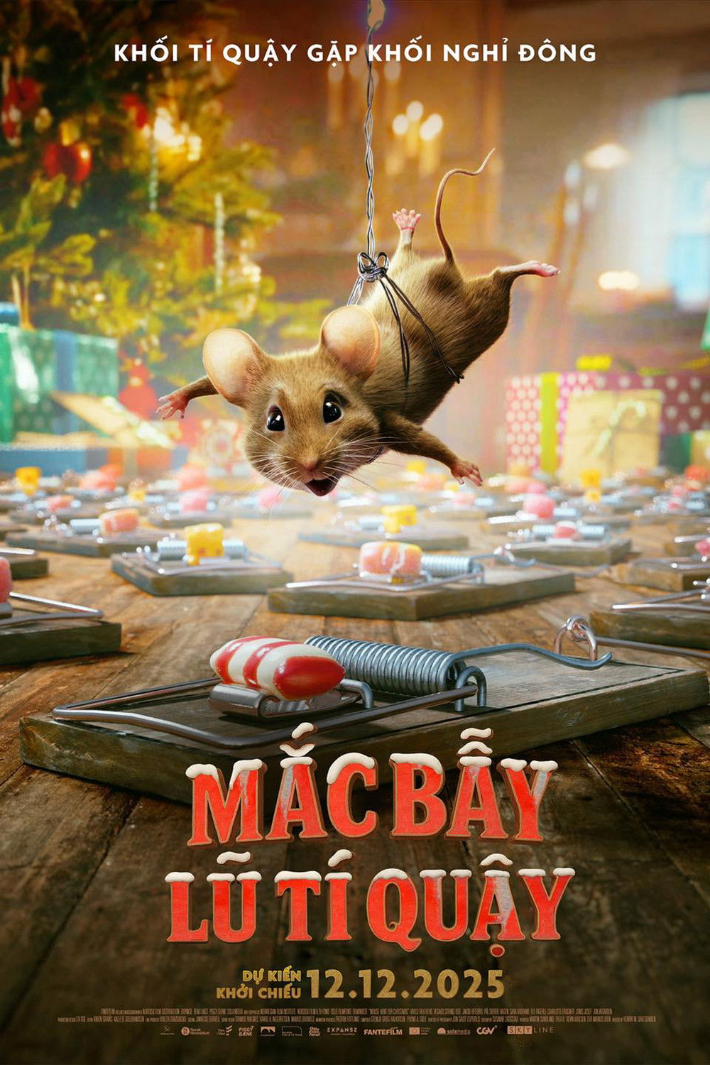 Poster phim Mắc Bẫy Lũ Tí Quậy