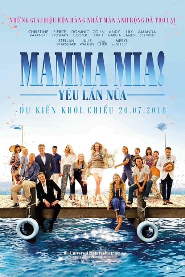 Poster phim Mamma Mia! Yêu Lần Nữa
