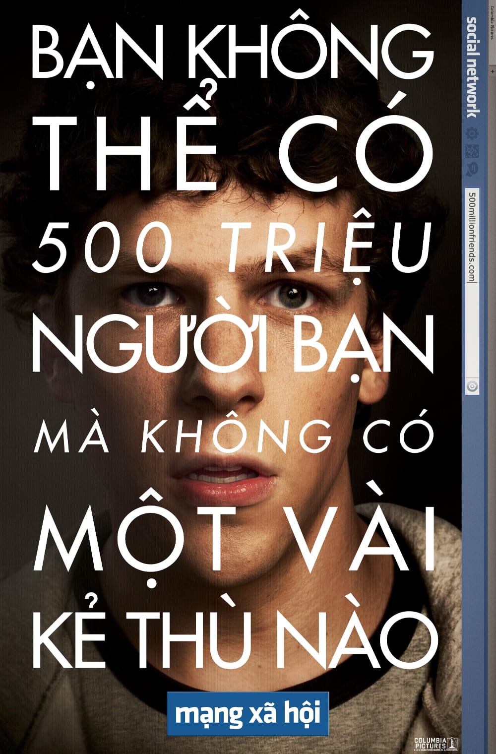 Poster phim Mạng Xã Hội