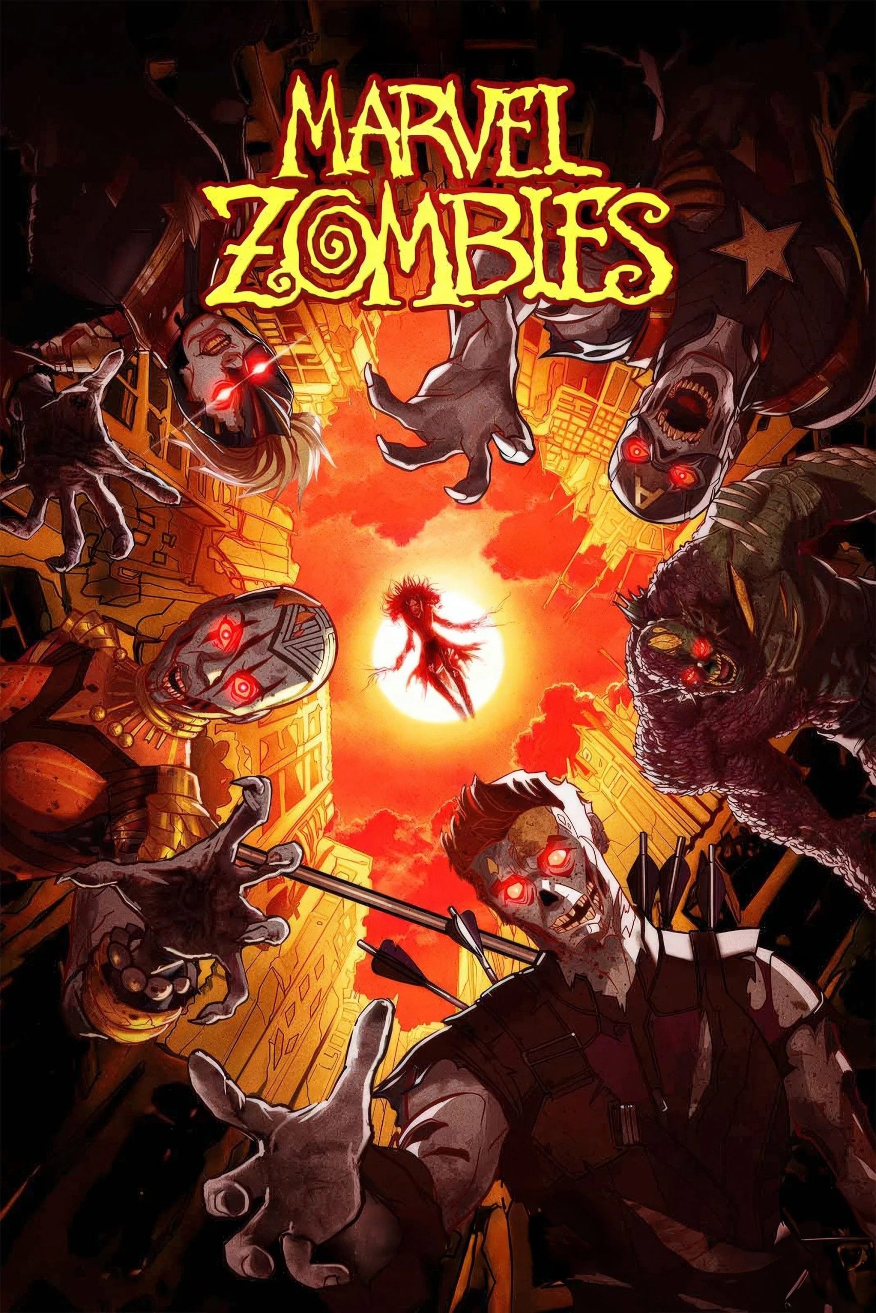Poster phim Marvel Zombies