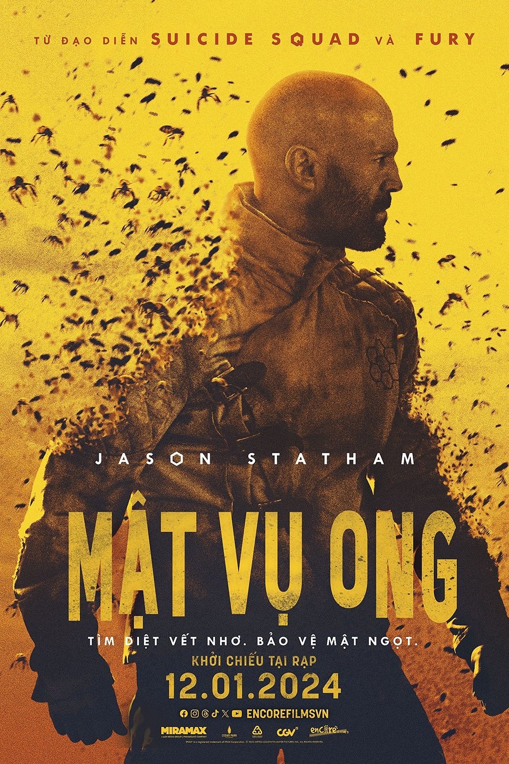 Poster phim Mật Vụ Ong